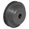 B&B Manufacturing 48MP012-6FA3, Timing Pulley, Aluminum, Clear Anodized,  48MP012-6FA3 - alternate 2